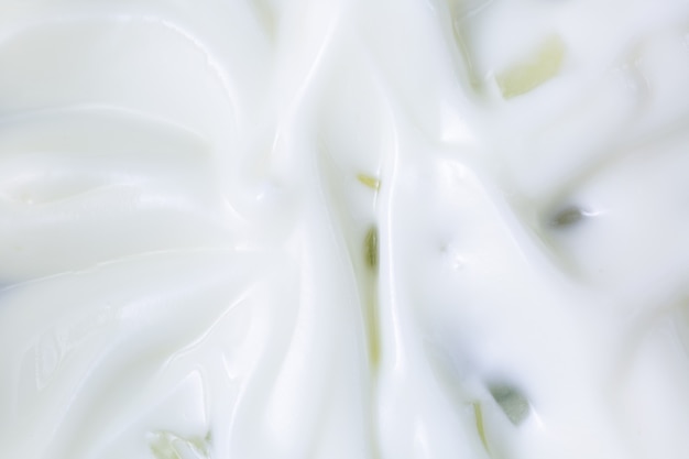 romige yoghurt textuur achtergrond close-up