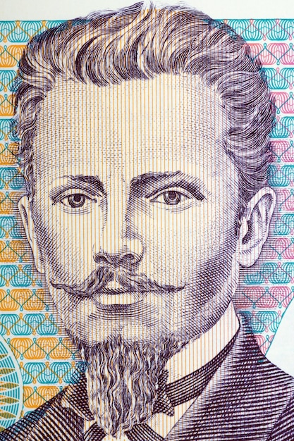 Romuald Traugutt a portrait from old Polish money