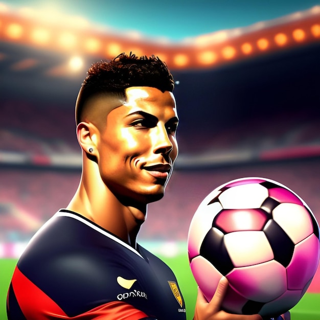 Ronaldo The football super star