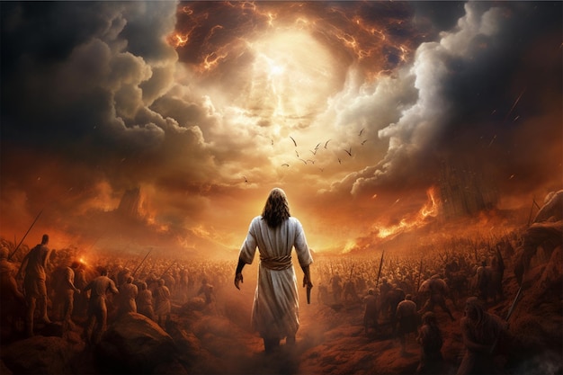 rond de messias jezus christus apocalyps