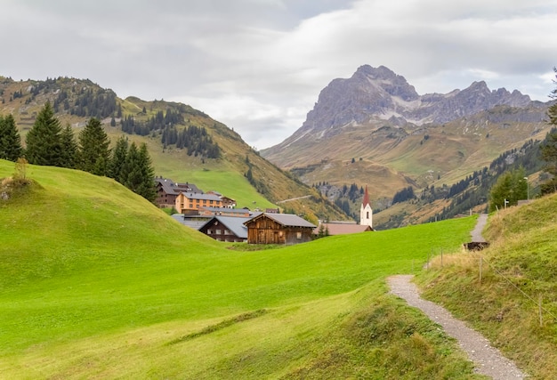 Rond Warth in Oostenrijk