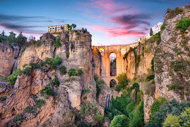 Ronda Spanje Puente Nuevo-brug