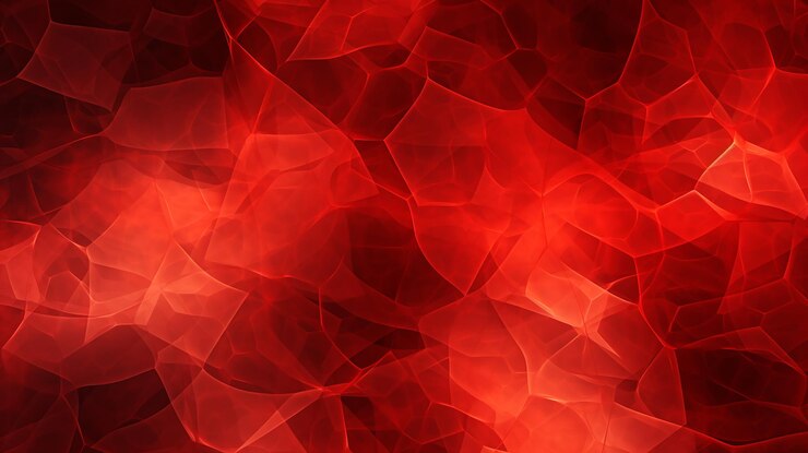 Foto rood en wit glas voor een rode achtergrond