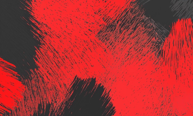 rood en zwart penseelstreep banner achtergrondontwerp
