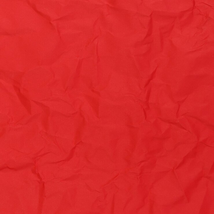 Foto rood gekneusd papier voor achtergrond