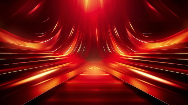 rood goud futuristische abstracte luxe achtergrond