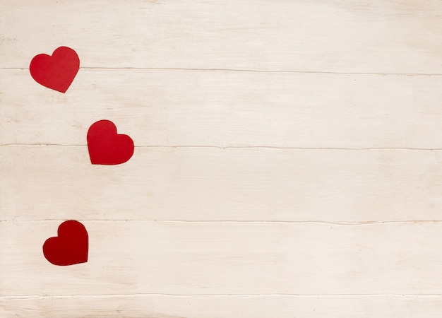 Rood hart voor Valentijnsdag