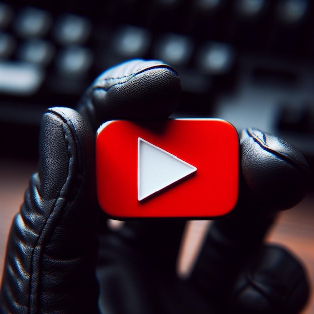 rood speel icoon vergroten van uw video inhoud zichtbaarheid en betrokkenheid met YouTube embleem