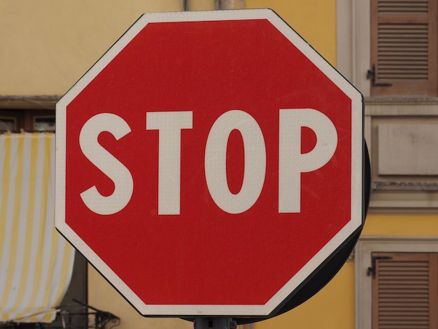 Rood stopbord