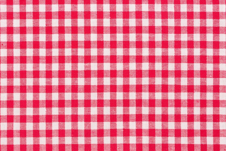 Rood, wit geruit tartan, patroon Hoge resolutie foto