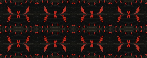 Rood zwart naadloze patroon vlinder vleugels pachliopta achtergrondstructuur. Voor notebook, kaarten, print