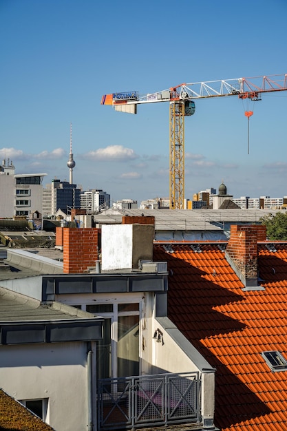 On a roof in kreuzberg