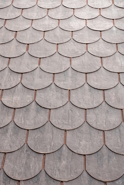 Roof tiles pattern