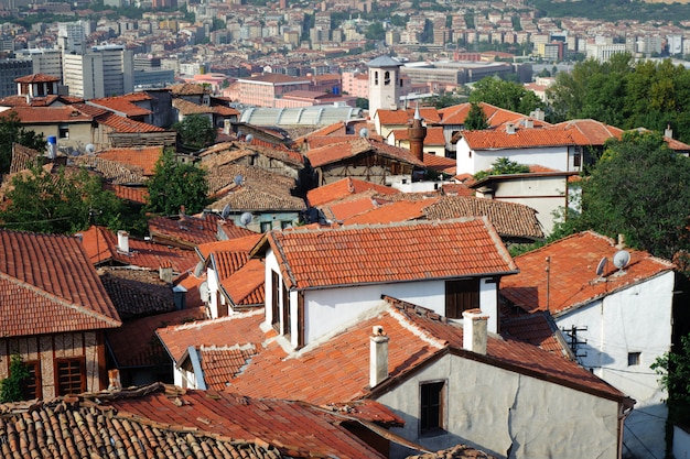 Roofs of old Ankara