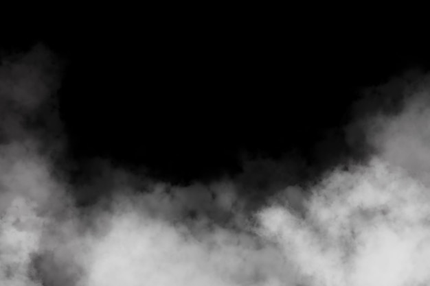 Foto rookachtergrond en dichte mist, abstracte achtergrond