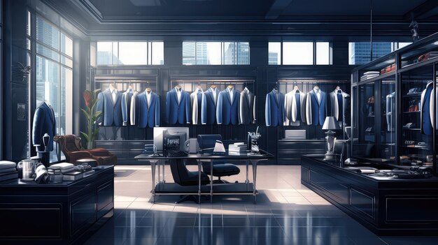 room business clean shop background