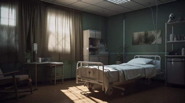 A room in a hospital photo