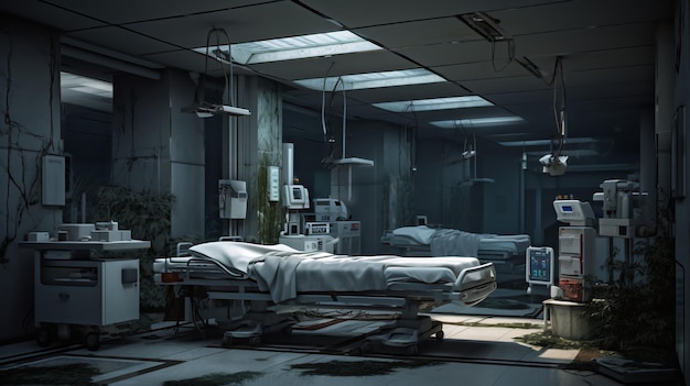 A room in a hospital photo