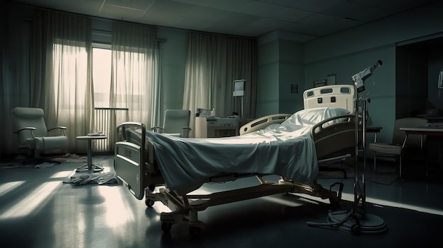 A room in a hospital photo