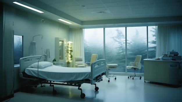 A room in a hospital photo