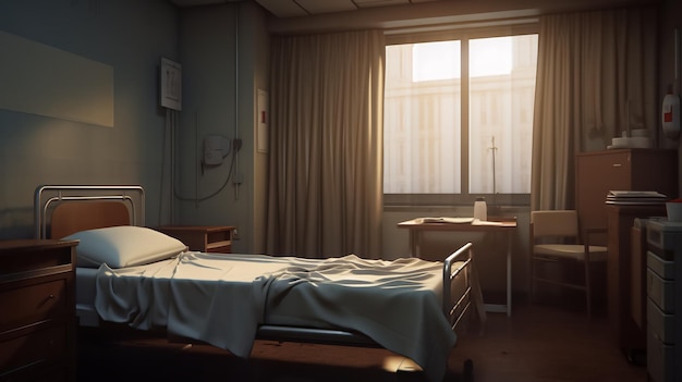 A room in a hospital photo