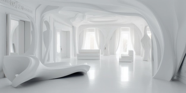 A room with a bed and a couch in it