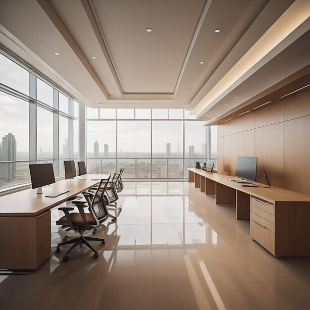 A room with a computer and a computer on the desk.