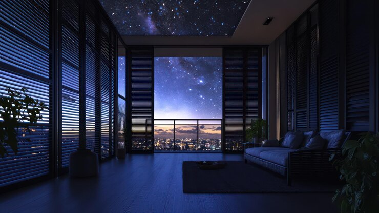 Photo 街の景色と空の景色の部屋