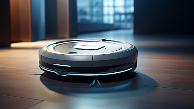 Roomba zit op de vloer