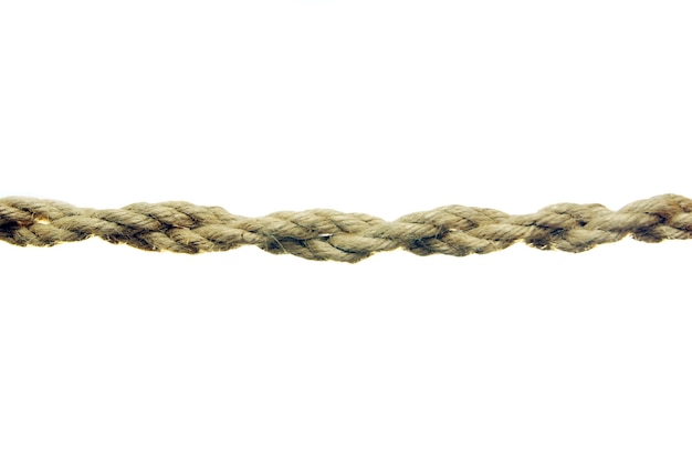 Rope isolated on a white background