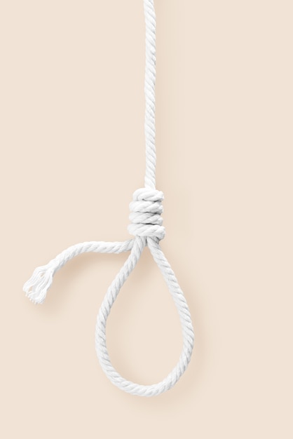 Rope noose for dead neck