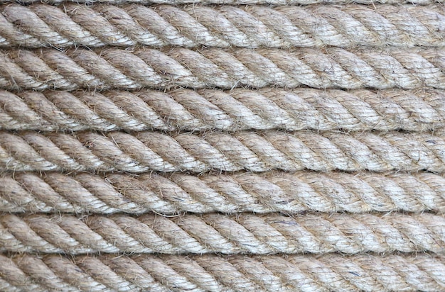 Rope texture background (horizontal lines).