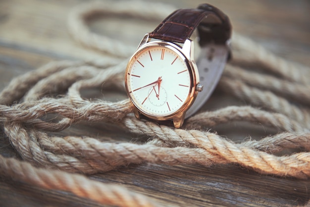 Rope and watch