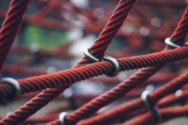 rope web texture pattern