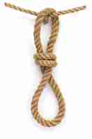 Photo rope with a knot on it and a rope