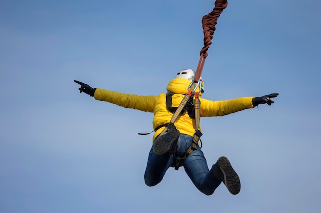 Photo ropejumping