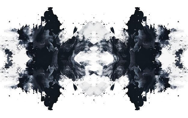 Photo rorschach inkblot test