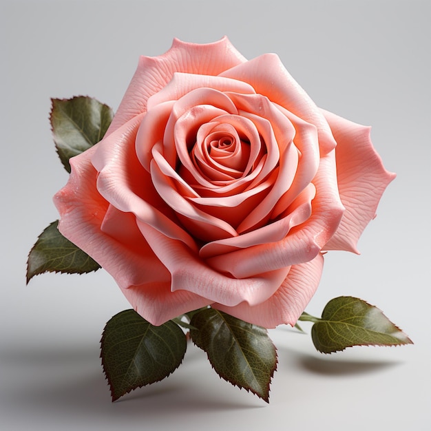 rose 3d blender model