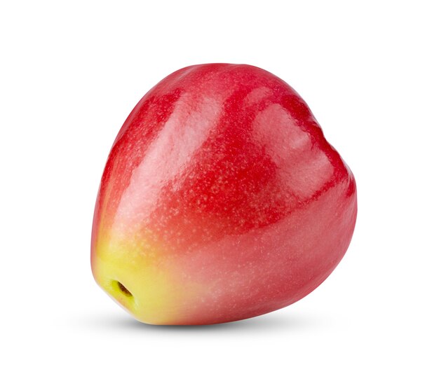 Rose apple isolated on white surface