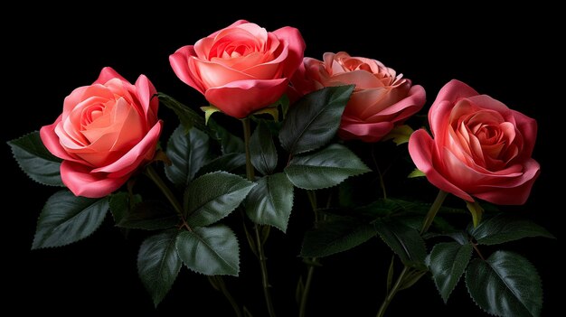 rose background HD 8K wallpaper Stock Photographic