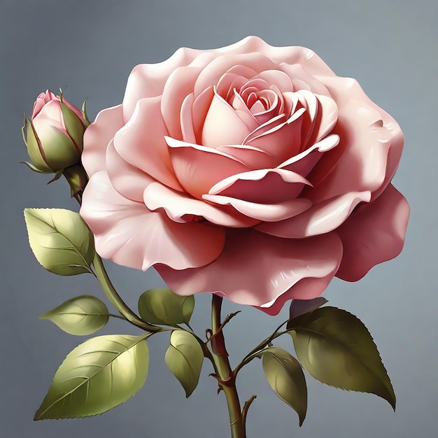 Rose bloem abstracte rode witte roze natte roos afbeelding