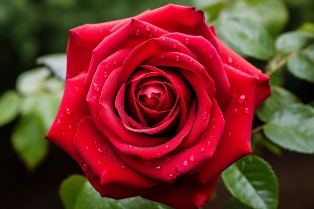 Цветок розы Цветок Флора Лепесток цветения Сад Природа Генеративный ИИ