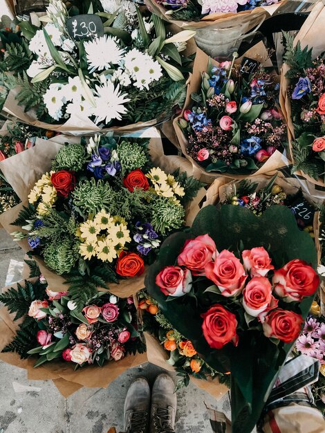 Foto bouquet di rose