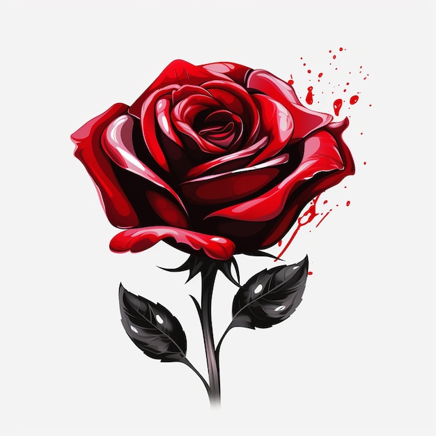 rose clip art