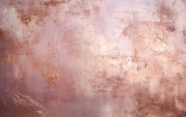 Rose Gold Grunge Metallic Texture