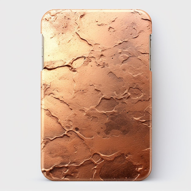 Rose Gold Grunge Metallic Texture