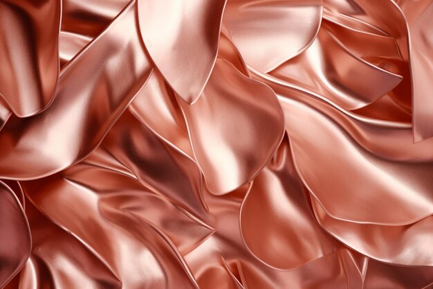 A rose gold metallic background