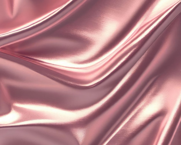 Photo rose gold pink texture metallic wrapping foil paper shiny metal background