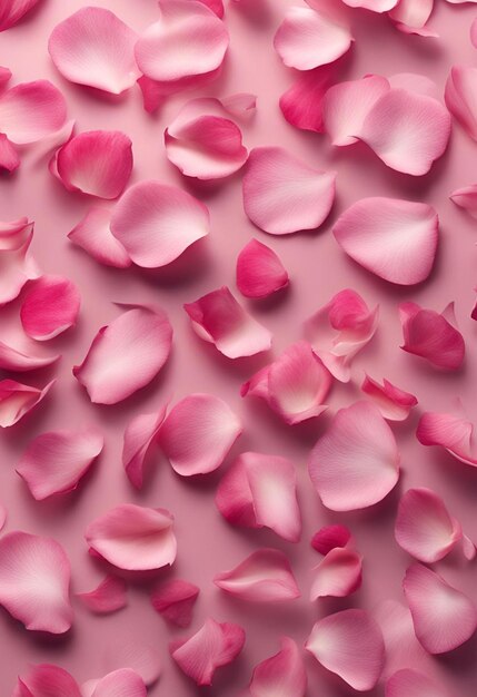 Photo rose petal background