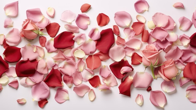 rose petals background